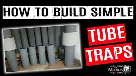 Как сделать tube trap самостоятельно