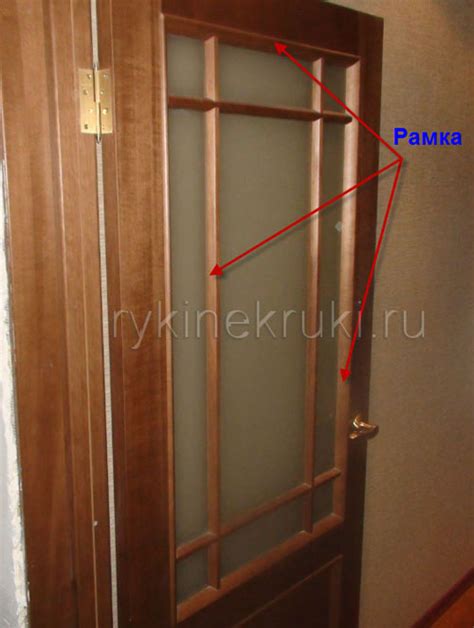 Как установить новое стекло в дверь