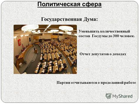 Количественный состав Госдумы