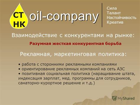 Конкурентная борьба на рынке
