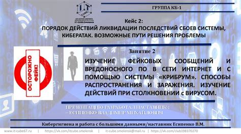 Консультация с экспертами по определению фейковых страниц