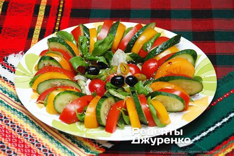 Кулинарные секреты для достижения идеального сочетания огурцов и помидоров