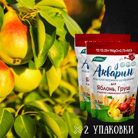 Лучшие виды удобрений для яблонь и груш