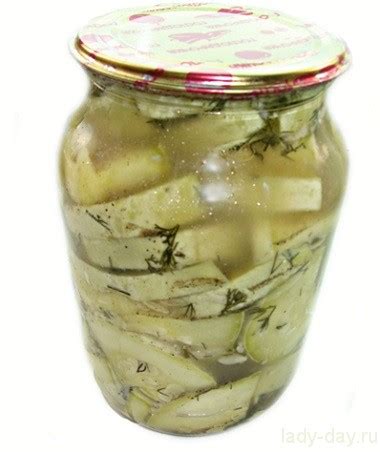 Маринованные кабачки в собственном соку
