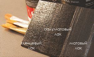 Матовый и полуматовый эффект