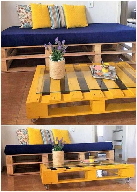 Мебель из паллетов в стиле DIY