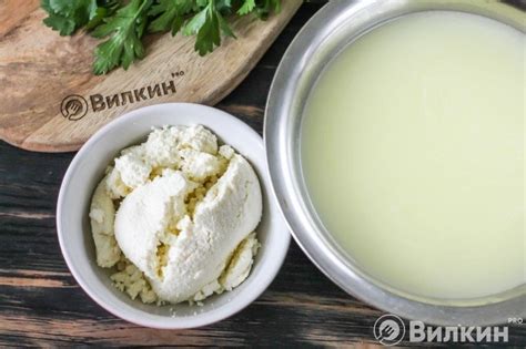Методы очистки творога от сыворотки