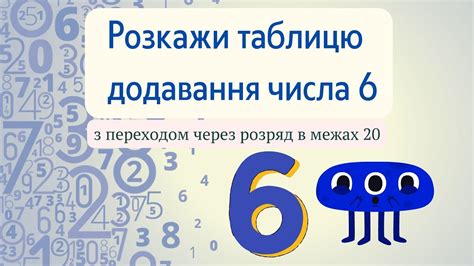 Методы получения числа 6