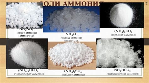 Метод проверки наличия нитратов с использованием соли аммония