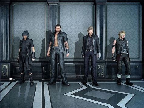 Мультяшные и стилизованные персонажи в Final Fantasy XV