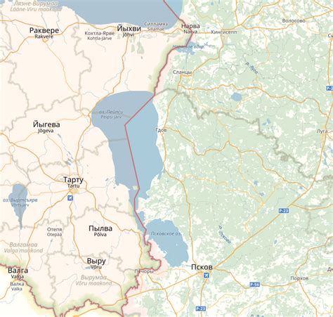 Нарва: граница между Россией и Эстонией