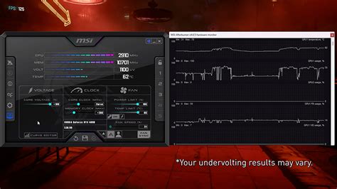 Настройка бенчмарка в MSI Afterburner