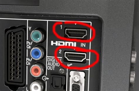 Настройка входа HDMI