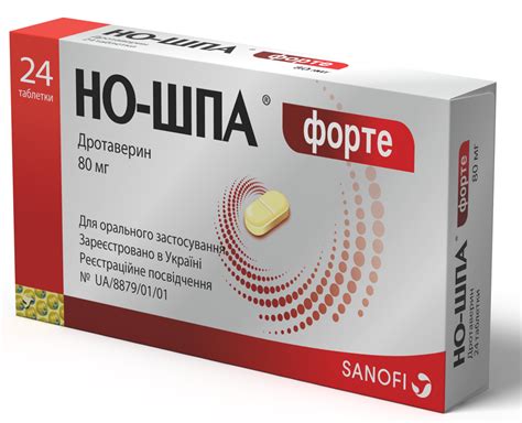 Но-шпа: препарат с сильным обезболивающим действием