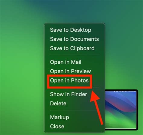 Обработка скриншота на MacBook с помощью стандартных инструментов