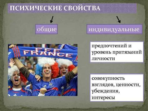 Общие и индивидуальные интересы
