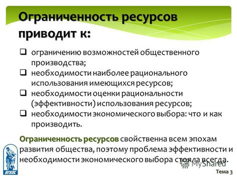Ограниченность эффективности