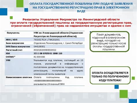 Оплата государственной пошлины за услугу