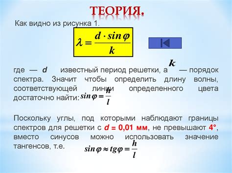 Определение длины заостренной части