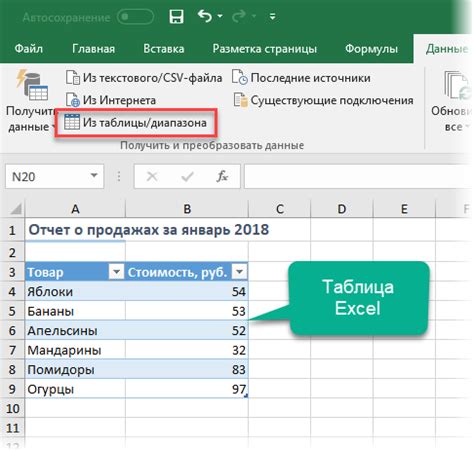 Определение мэппинга в Power Query