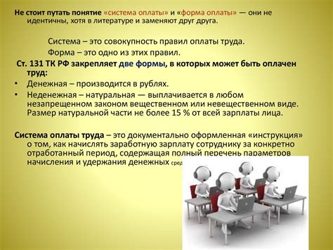 Определение понятия "оплата труда"