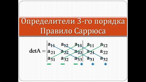 Определитель третьего порядка: преимущества и недостатки