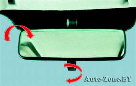 Оптимальное положение внутреннего зеркала для обзора сзади: подбор и установка