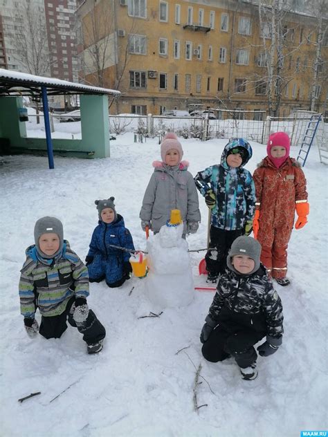 Организация прогулок в детском саду