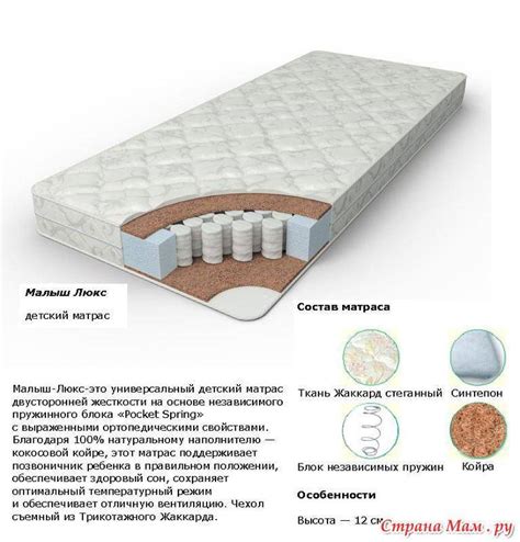 Ортопедические свойства матрасов
