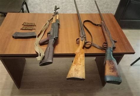 Оружие и боеприпасы