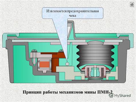 Основной принцип работы лепестковой мины