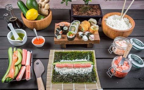 Основные компоненты для приготовления вкусных роллов в домашних условиях