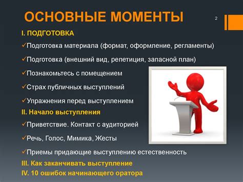 Основные моменты подтверждения
