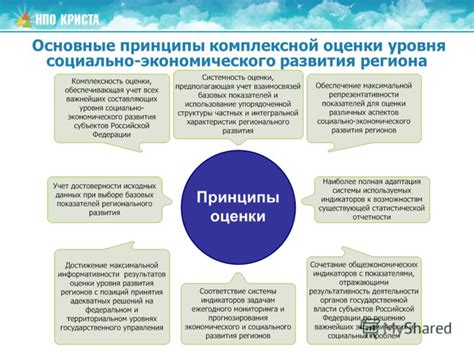 Основные принципы социально-экономического профиля:
