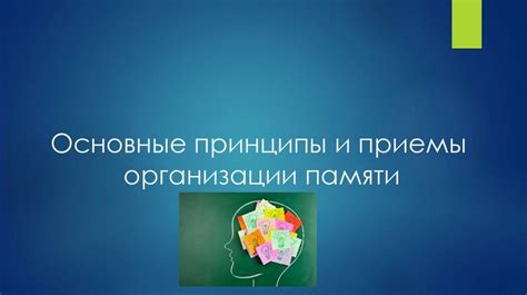 Основные принципы функционирования памяти и ее важная роль в обработке информационного потока