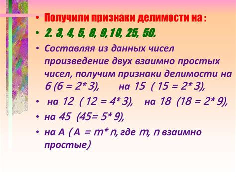 Основы делимости чисел: фундаментальные принципы и существенные концепции