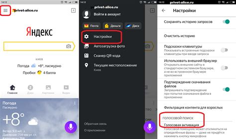 Основы настройки чтения Алисы