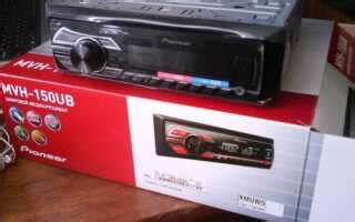 Особенности автомагнитолы Pioneer MVH-150UB