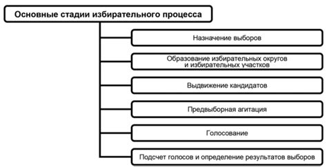 Особенности избирательного процесса