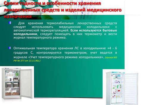 Особенности хранения и сроки годности антибиотиков
