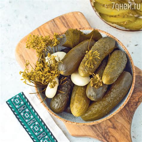 Особенный вкус: соленые огурцы с использованием морской соли