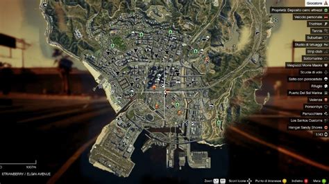 Откройте карту игры GTA 5