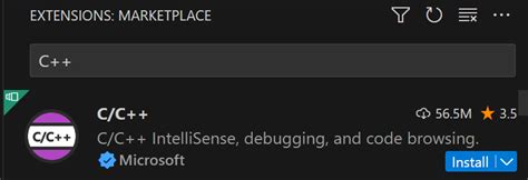 Открытие Visual Studio Code и установка расширений