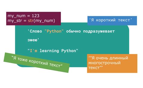 Отличия между str и str в Python