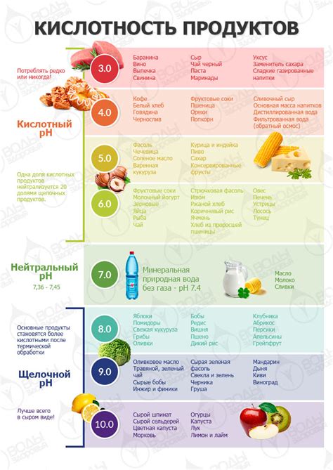 Питание и кислотность организма