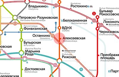 Планы по развитию станции метро Алексеевская