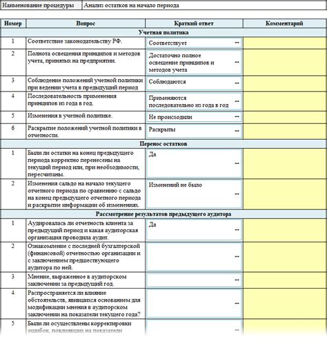 Поверка результатов и устранение остатков