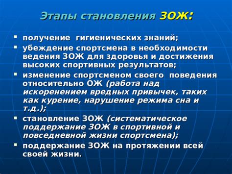 Поддержание долговечных результатов