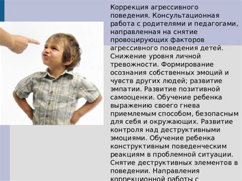 Поддержка в справлении с агрессивными эмоциями: основные принципы