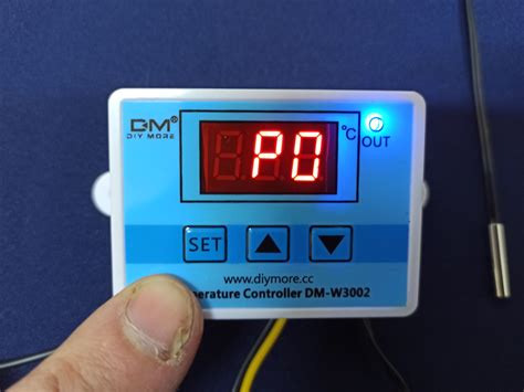 Подключение температурного датчика DM W3002